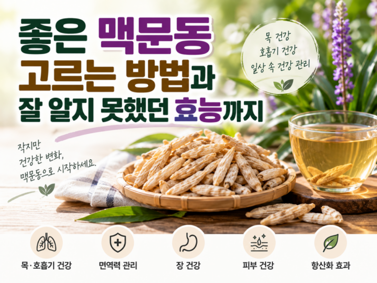 맥문동1